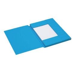Djois Secolor Aktenmappe 3 Laschen 3182102 A4 Blau Karton Produktbild