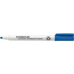 STAEDTLER Lumocolor Whiteboard-Marker Blau Filzspitze 97% Recycled Produktbild
