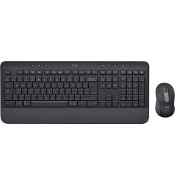 Logitech Business Keyboard und Maus Kabellos QWERTZ mit Bluetooth Graphit MK650 Produktbild