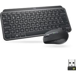 Logitech Business Tastatur und Maus Kabellos QWERTY mit Bluetooth Graphit 920-011061 Produktbild