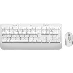 Logitech Business Keyboard und Maus Kabellos QWERTZ mit Bluetooth Weiß MK650 Produktbild