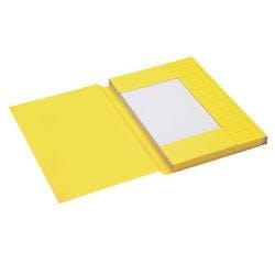 Djois Secolor Aktenmappe 3 Laschen Kanzleipapier Gelb Karton Produktbild