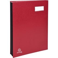 Exacompta Unterschriftsmappe DIN A4 Burgunder 24124E 24 (B) x 1,7 (T) x 32,7 (H) cm Produktbild
