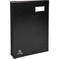 Exacompta Unterschriftsmappe DIN A4 Schwarz 24161E 24 (B) x 2 (T) x 32,7 (H) cm Produktbild