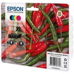 Epson 503XL Original Tintenpatrone C13T09R64010 Schwarz, Cyan, Magenta, Gelb Produktbild