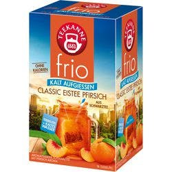 TEEKANNE Frio Eistee Pfirsich 18 Stück à 2.5 g Produktbild