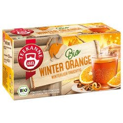 TEEKANNE Früchtetee Bio Winter Orange Fruchtig, Süß 18 Beutel à 2,25 g Produktbild