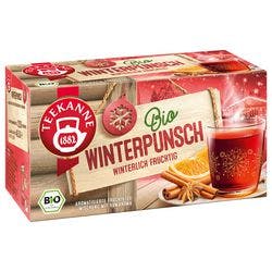 TEEKANNE Früchtetee Bio Winterpunsch Fruchtig, Süß 18 Beutel à 2,25 g Produktbild