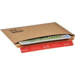 ColomPac Versandtaschen Wellpappe 285 (B) x 413 (T) x 30 (H) mm Braun 20 Stück Produktbild