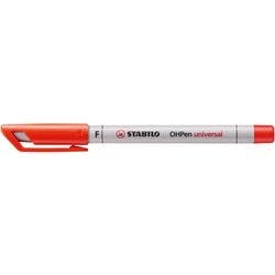 STABILO universal OHP-Marker Fein Filzspitze Rot Produktbild