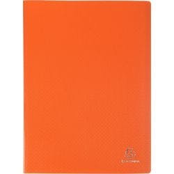 Exacompta OpaK Präsentationsmappe 20 Taschen DIN A4 Orange 20 Stück Produktbild