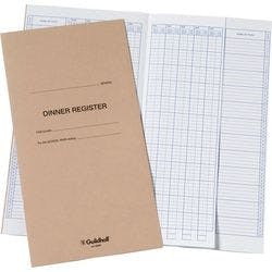 Exacompta Registerbuch E200Z Dinner Hellbraun 20,5 x 2 x 30,6 cm Produktbild