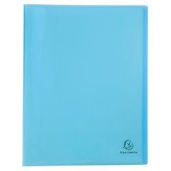 Exacompta Chromaline Pastel Präsentationsmappe 40 Taschen DIN A4 Pastellblau 10 Stück Produktbild