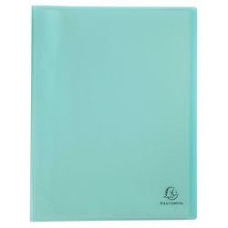 Exacompta Chromaline Pastel Präsentationsmappe 40 Taschen DIN A4 Pastellgrün 10 Stück Produktbild
