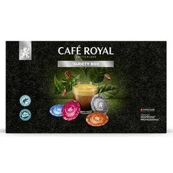 CAFÉ ROYAL Variety Box Kaffeepads Arabica 40 Stück Produktbild