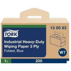 Tork Wischtücher W7 Blau 3-lagig Produktbild