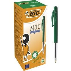 BIC Kugelschreiber M10 0.4 mm Grün 50 Stück Produktbild