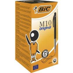 BIC M10 Original M10 Kugelschreiber Schwarz Mittel 0.4 mm 50 Stück Produktbild