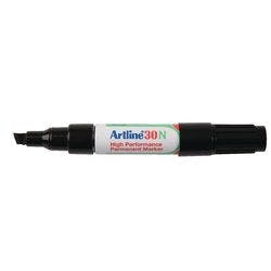Artline 30N Keilspitze Permanentmarker Mittel Keilspitze 2,0 - 5,0 mm Blau Nachfüllbar Wasserbeständig 12 Stück Produktbild