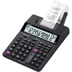 Casio Druckender Tischrechner  mit Rolle HR-150RCE 12-stelliges Display Schwarz Produktbild