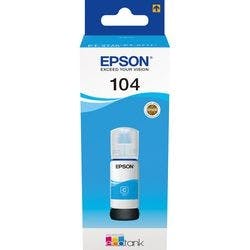 Epson 104 Original Tintenpatrone C13T00P240 Cyan Produktbild