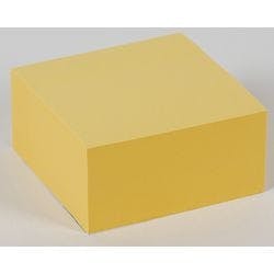 Viking Haftnotizwürfel 76 x 76 mm Pastellgelb 400 Blatt Produktbild