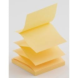 Viking Z-Notes Haftnotizen 76 x 76 mm Gelb 6 Blöcke à 100 Blatt Produktbild