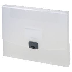 Viking Dokumentenmappe DIN A4 Transparent Polypropylen 34 x 2,5 x 25 cm Produktbild