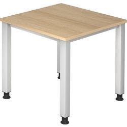 Hammerbacher Schreibtisch Rechteckig Eiche 4 Füße 800 (B) x 685 (H) mm Holz Produktbild