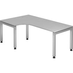 Hammerbacher Eckschreibtisch Halbkreisförmig 4 Füße 1.200 (B) x 2.000 (T) x 680 (H) mm Holz Produktbild