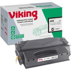 Viking 49X Kompatibel HP Tonerkartusche Q5949X Schwarz Produktbild