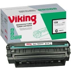 Viking 13X Kompatibel HP Tonerkartusche Q2613X Schwarz Produktbild