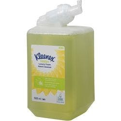 Kleenex Botanics Schaumseife Nachfüllung Schaum Aloe Vera- und Gurkenextrakte Grün 6386 6 Stück à 1 L Produktbild