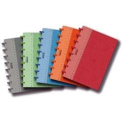 Adoc Lin-Ex Notizbuch DIN A5 Liniert Spiralbindung Pappe Farbig sortiert 144 Seiten Produktbild