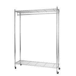 Alba Garderobenständer PMMOBI 30 x 890 x 1680mm Silber Grau Produktbild