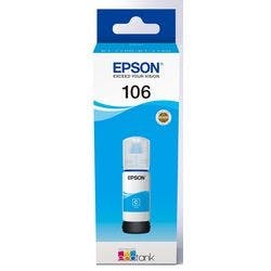 Epson 106 Original Tintenflasche C13T00R240 Cyan 70 ml Produktbild