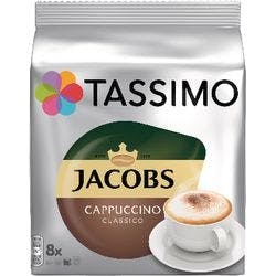 Tassimo Cappuccino Kaffeekapseln 8 Stück à 32.5 g Produktbild