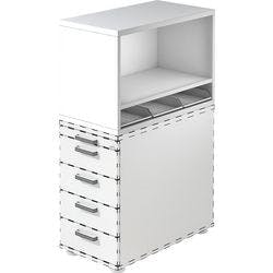 Hammerbacher Containeraufsatz Weiß Produktbild
