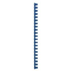 GBC Polyvinylchlorid Plastikbinderücken Blau 16 mm 145 Blatt DIN A4 100 Stück Produktbild