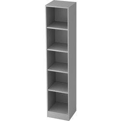 Hammerbacher Holz Regal 4 Fachböden 406 x 400 x 2.004 mm Grau Produktbild