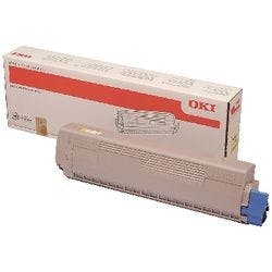 OKI 45862837 Original Tonerkartusche Gelb Produktbild