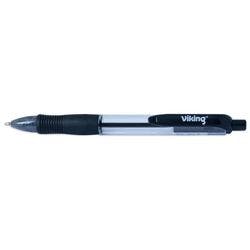 Viking Comfort RT-M Einziehbar Kugelschreiber Schwarz 0.3 mm Mittel Produktbild