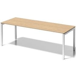 Bisley Cito Höhenverstellbar Schreibtisch Ahorn 4 Metallfüße 2.200 (B) x 800 (T) x 740 (H) mm MFC (Melaminbeschichtete Spanplatte), Stahl Produktbild