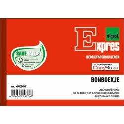 Expres Formularbuch Quittungsblock DIN A6 Weiß-gelb Produktbild