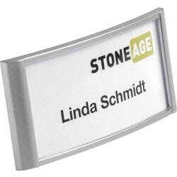 DURABLE Classic Namensschilder Kombiklemme 8,3 x 5 x 23,8 cm ABS (Acrylnitril-Butadien-Styrol) 10 Stück Produktbild