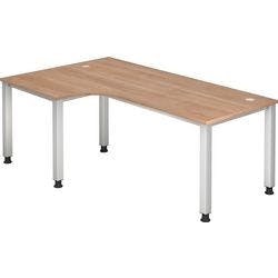 Hammerbacher Schreibtisch Rechteckig Walnuss 4 Füße 1.200 (B) x 2.000 (T) x 685 (H) mm Holz Produktbild