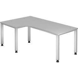 Hammerbacher Q Serie Schreibtisch Rechteckig 4 Füße 1.200 (B) x 2.000 (T) x 685 (H) mm Holz Produktbild