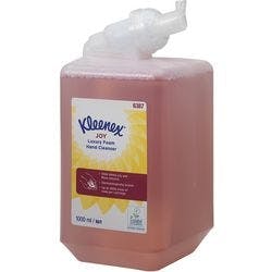 Kleenex Botanics Schaumseife Nachfüllung Schaum Weiße Lilie und Rose Rot 6387 6 Stück à 1 L Produktbild