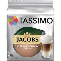 Tassimo Latte Macchiato Kaffeekapseln 8 Stück à 33 g Produktbild