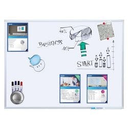 Franken X-tra!Line Whiteboard Magnetisch Einseitig 240 (B) x 120 (H) cm Weiß Produktbild